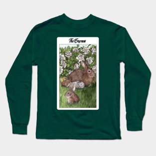 The Empress Rabbits Card Long Sleeve T-Shirt